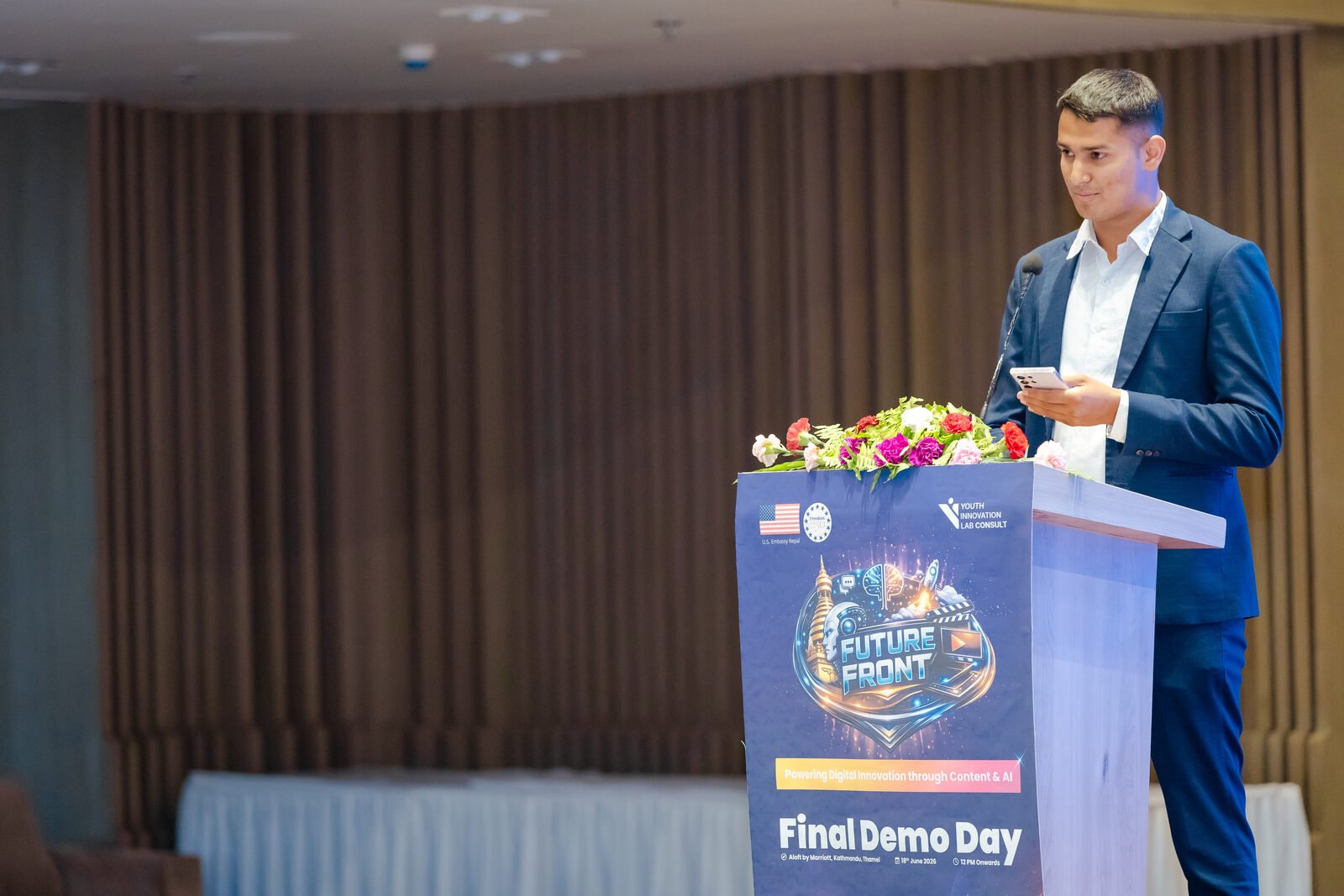 Speaking at FutureFront Demo Day