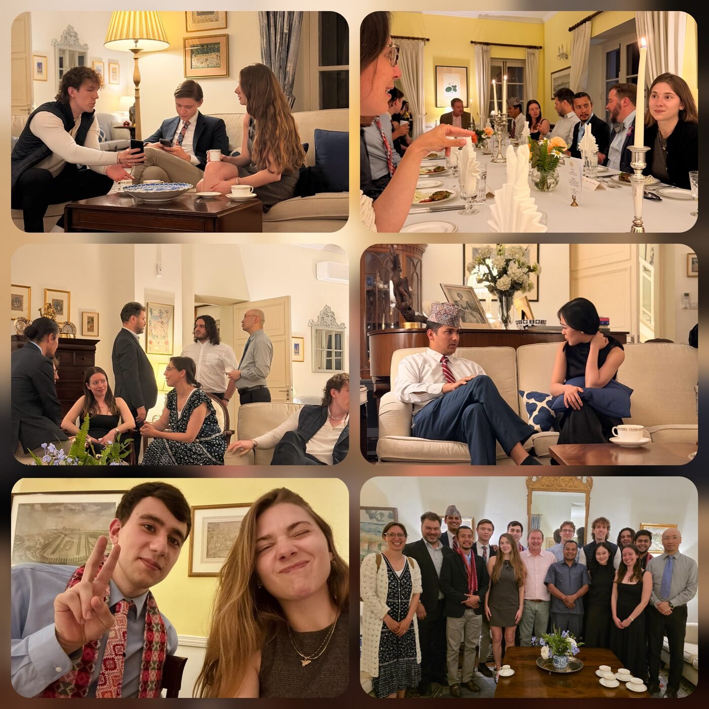 Dinner with the British Ambassador