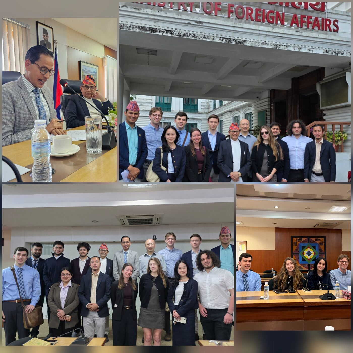 Briefing at the Ministry of Foreign Affairs